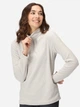 Толстовка на молнии без капюшона на флисе женская Regatta Sweethart RWA027-318 XS Серая (5063019244532) - изображение 1