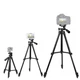 Штатив тренога TRIPOD ADS 312О для камери та телефону портативний трипод для зйомки 0,35-1,02 м з чохлом - зображення 2