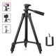Штатив тренога TRIPOD ADS 312О для камери та телефону портативний трипод для зйомки 0,35-1,02 м з чохлом - зображення 3