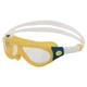Очки-полумаска для плавания детские Zelart Yingfa Junior J668AF Yellow-Deep Blue - изображение 1