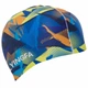 Шапочка для плавания силиконовая Yingfa Swimming Cap 0080 Blue-Yellow-Orange - изображение 2