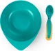 Мисочка Baboo с крышкой и ложечкой с 6 месяцев Оранжевая (9-028) (5057778090288) - изображение 3