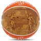 Мяч баскетбольный резиновый Spalding Jump Sketch Series Action 84452Y размер 7 Orange-Yellow - изображение 4
