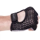 Перчатки для фитнеса перчатки спортивные Zelart Fitness 161953 размер M Black-Light Grey - изображение 4