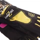 Перчатки для фитнеса перчатки спортивные Zelart Fitness Gloves 161728 размер S Black-Yellow - изображение 5