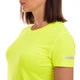 Футболка жіноча спортивна для фітнесу Zelart Sport 7306 розмір M (160-165см) Neon Yellow - зображення 3