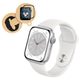 Розумний смарт годинник AirPro GS9 Pro Max (OLED) 45mm Premium Smart Watch Series 8 Grey + Укр меню Aluminium + ремінець і захисна плівка в подарунок. - зображення 1