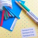 Іменні наклейки для предметів канцелярії до школи з вашим ім'ям 50 шт - изображение 1