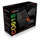 Игровой набор Combo MeeTion Gaming 4in1 Кейпад/Мышь/Коврик/Адаптер-хаб MT-C0015 - изображение 10