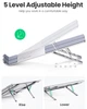 Подставка для ноутбука Ugreen LP451 Foldable Holder for Laptop Silver (UGR-40289) - изображение 5