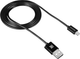 Kabel Canyon CFI-1 Lightning - USB 5W 1m Czarny (CNE-CFI1B) - obraz 1