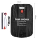 Душ похідний переносний. Туристичний складаний душ Camp Shower 20L - зображення 11