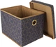 Короб для зберігання речей Eco Fabric Design Line 30х40х30 см Classic Blue (258496) - зображення 4