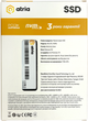 SSD диск ATRIA X500S 1TB M.2 2280 NVMe PCIe 3.0 x4 3D NAND (TLC) (ATNVMX500S/1024) - изображение 3