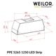 Вытяжка полновстраиваемая WEILOR PPE 5265 SS 1250 LED Strip - изображение 11