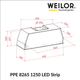 Вытяжка полновстраиваемая WEILOR PPE 8265 SS 1250 LED Strip - изображение 10