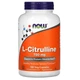 Цитруллин, L-Citrulline, Now Foods, 750 мг, 180 капсул, (NOW-00103) - изображение 1