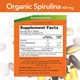 Спирулина, Spirulina, Now Foods, сертифицированная, 500 мг, 180 табл, (NOW-02704) - изображение 2