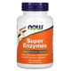 Пищеварительные ферменты, Super Enzymes, Now Foods, 90 капсул, (NOW-02963) - изображение 1