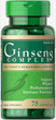 Женьшень, Ginseng Complex, Puritan's Pride, 75 капсул (PTP-11932) - изображение 1