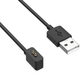 Магнітний USB-кабель Primo зарядний пристрій док-станція для Xiaomi Redmi Watch 4 - Black - зображення 1
