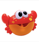 Музична іграшка для ванни краб що пускає мильні бульбашки UNVRSL "BUBBLE CRAB" 18642 червоний (YС1164) - зображення 3