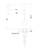Кухонный смеситель Fabiano FKM 31.12 SS Espresso 8231.401.0095 - изображение 2