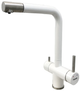 Кухонный смеситель Fabiano FKM 31.16P SS Alpine White 8231.401.0772 - изображение 1