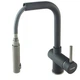 Кухонный смеситель Fabiano FKM 46P SS Antracit 8232.401.0194 - изображение 2