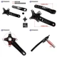 Велосипедные шатуны Prowheel CLAW-TT 170мм с интегрированной осью под каретку Hollowtech 2 Черный - изображение 3