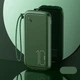 Портативний зарядний пристрій Power bank Usams US-CD150 PB56 with Lanyard 10000 mAh Темно-зелений - зображення 3