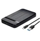Зовнішній карман Shuole USB 3.1 Type-C корпус SSD/HDD 2.5" SATA3 Чорний (U25Q931) - зображення 1