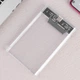 Зовнішній карман Shuole USB 3.1 Type-C корпус для 2.5 SSD/HDD Прозорий корпус (TM-3.1) - зображення 6
