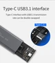Зовнішня кишеня Blueendless M280N для M.2 SSD NVMe PCIe USB 3.1 Type-C з радіатором і термопрокладкою (M280N) - зображення 7