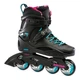Ролики Rollerblade Cruiser для жінок Black Aqua (Чорно-бірюзовий, 39) - изображение 4