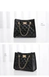 Маленькая женская сумка чёрная Black - изображение 9