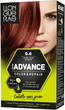 Farba kremowa z utleniaczem do włosów Llongueras Color Advance Hair Colour 6.6 Dark Red Intense 125 ml (8410825420662) - obraz 1