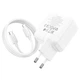 Мережевий зарядний пристрій Hoco C110A Lucky PD/QC 35 W Type-C to Lightning Білий - зображення 3