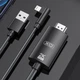 Кабель Перехідник XO GB008 Lightning to HDMI + USB2K 1080P Чорний - зображення 6