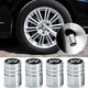 Ковпачки на ніпель для Infiniti Alitek Long Silver Інфініті (4 шт) (67249) - зображення 2