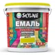Емаль для підлоги акрил-поліуретанова SkyLine Жовтий RAL 1021 10 л - зображення 1