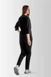 Медицинская рабочая кофта женская Toffy, Vsetex, 40-42 Черная - изображение 3