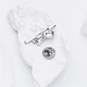 Брошь-значок унисекс BROCHE бижутерия Медицина Детская хирургия серебристая BRGV113209 - изображение 6