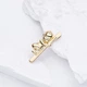 Брошь-значок унисекс BROCHE бижутерия Медицина Детская хирургия золотистая BRGV113210 - изображение 5
