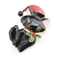 Брошь женская BROCHE бижутерия Животные Рождественский Кот чёрная BRBF112987 - изображение 2
