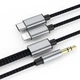 Аудио адаптер XoKo MH-232 AUX 3.5 мм - USB Type C - Lightning (XK-MH-232) - изображение 2
