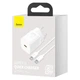 Зарядное устройство BASEUS Type-C to Type-C cable Super Si Quick Charger | 1Type-C, 3A/25W, PD/QC|(TZCCSUP-L02) white - изображение 2