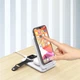 Док-станція 3 в 1 бездротова зарядка для смартфона швидка зарядка (IOS, Android) 15W White - зображення 6