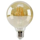 Филаментная LED лампа 4W VELMAX форма шар G95 E27 2200K 400Lm V-Filament-Amber-G95 - изображение 2