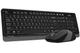 Комплект (клавіатура, мишка) бездротова A4Tech FG1010S Black/Grey - зображення 3